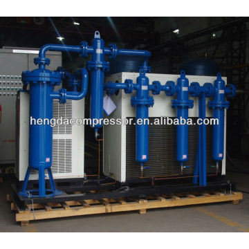 Refrigerated air dryer for compressor system